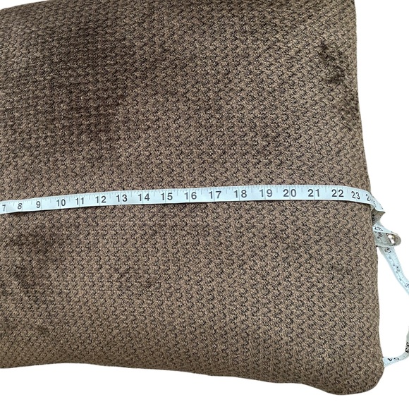 FOUR Ashley Furniture | NEW Dark Brown decorative feather insert thrown pillows - Picture 9 of 9